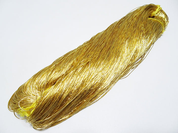 Japanese vintage rare Superb 24K gold leaf thread 500M embroidery 10 0.60mm