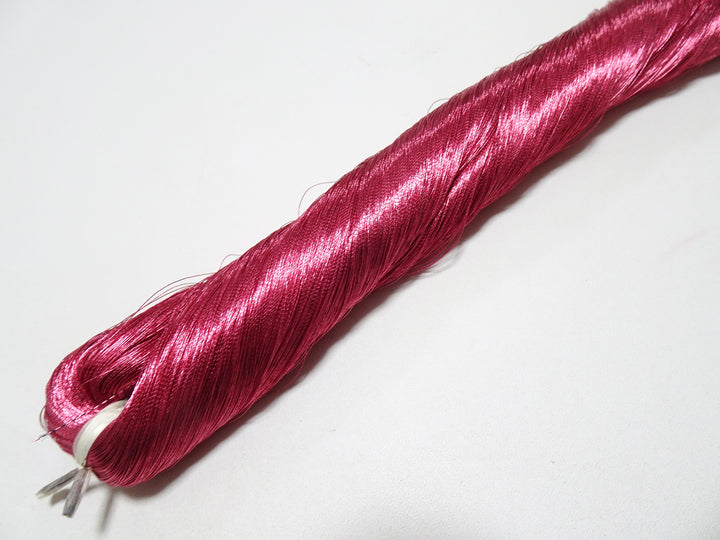 Japanese vintage rare Superb pure silver leaf thread color P18 2000M
