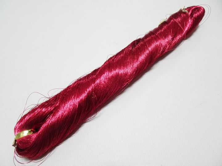 Japanese vintage rare Superb pure silver leaf thread color P19 2000M