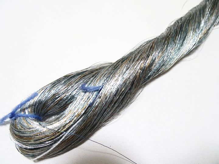 Japanese vintage high class aluminum leaf thread raten 11 embroidery 1000M
