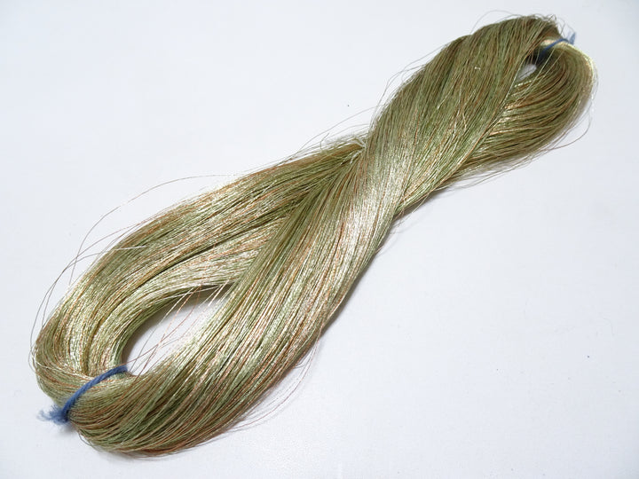 Japanese vintage high class aluminum leaf thread raten 12 embroidery 1000M