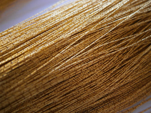 How is "24K GOLD THREAD (REAL GOLD THREAD)" made?