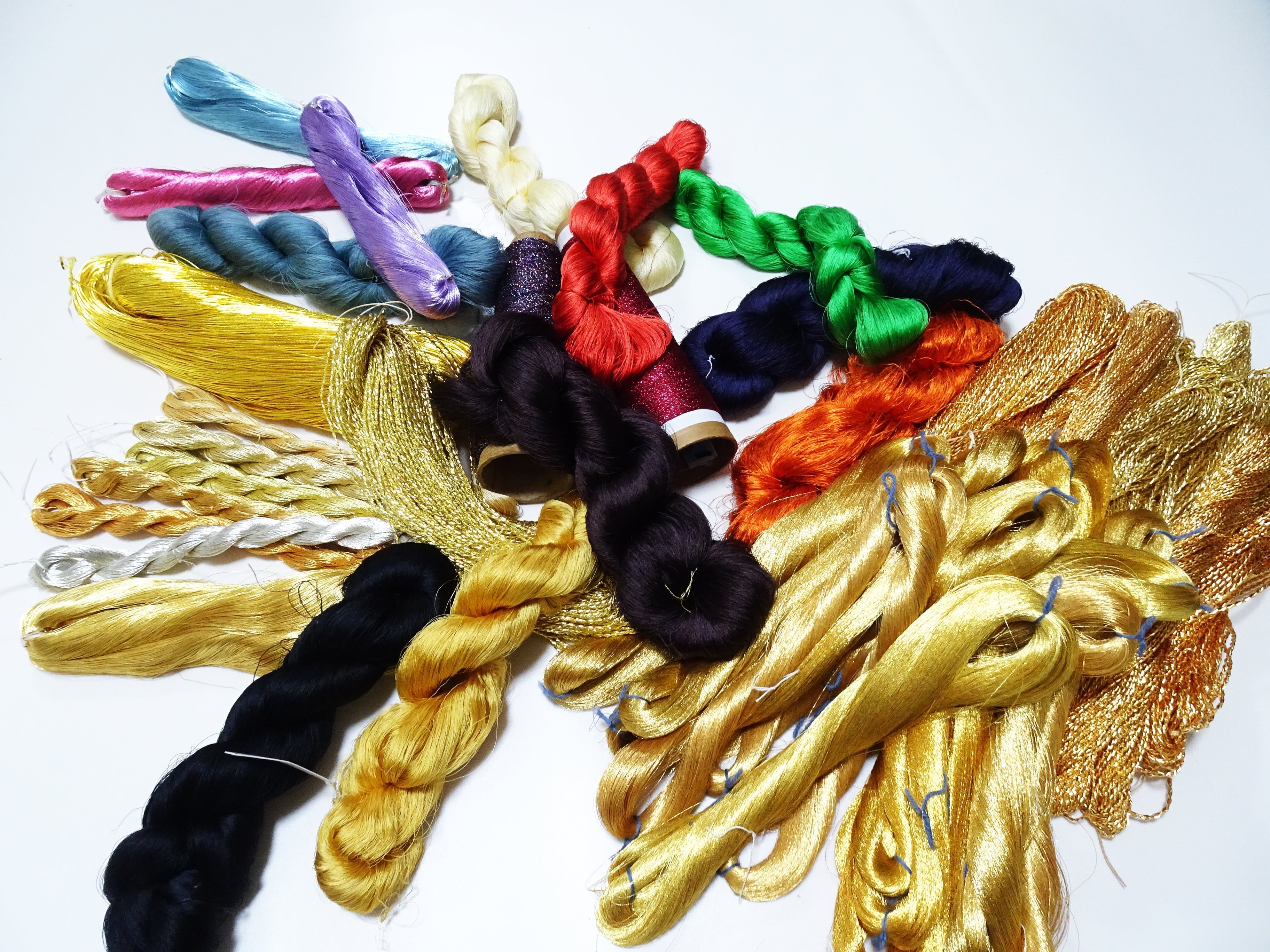 What is the gold and silver thread of Nishijin, Kyoto?