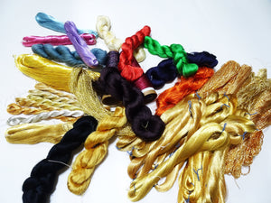 What is the gold and silver thread of Nishijin, Kyoto?