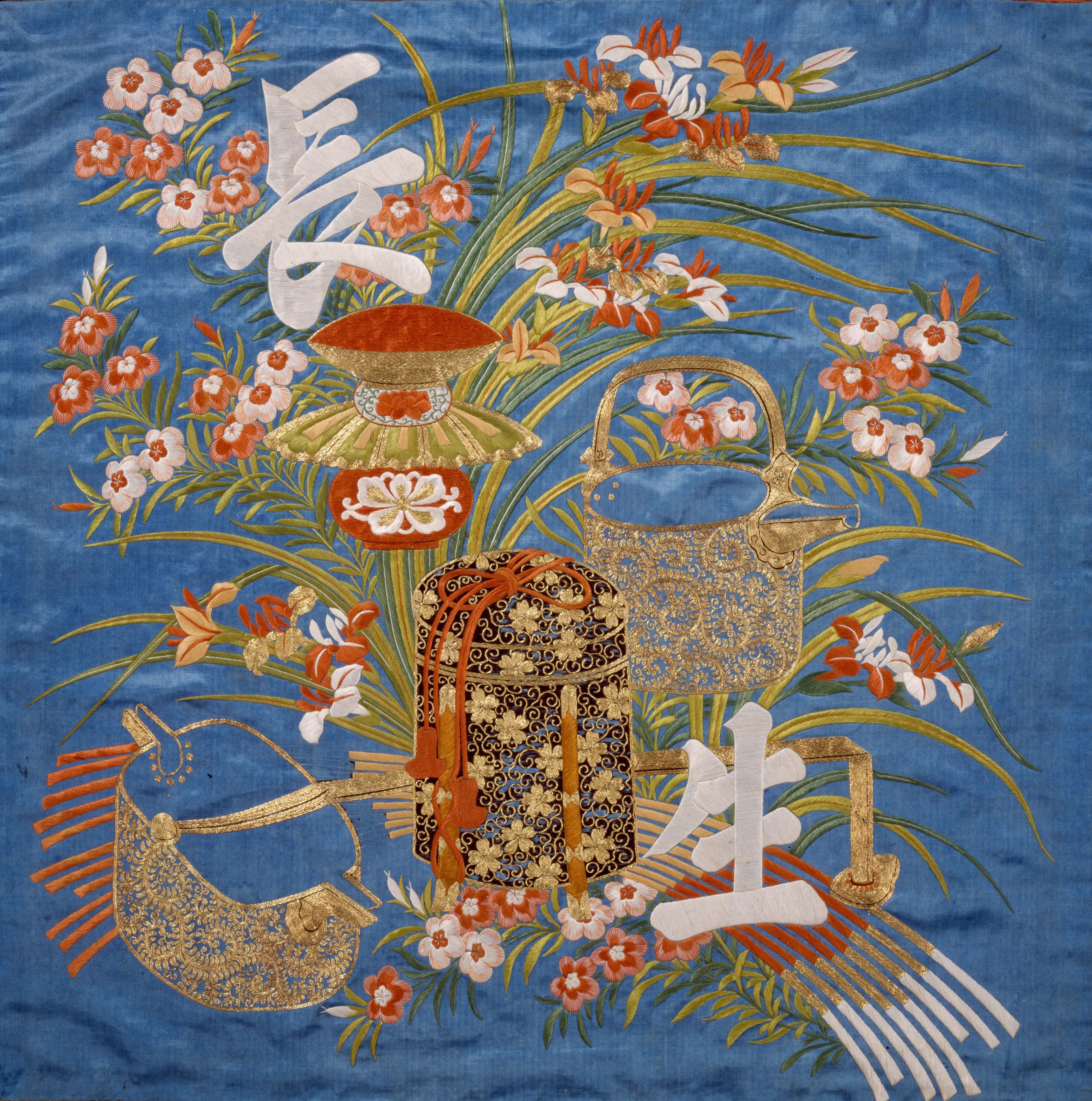 Antique fukusa ((Meiji period 1868-1912 )