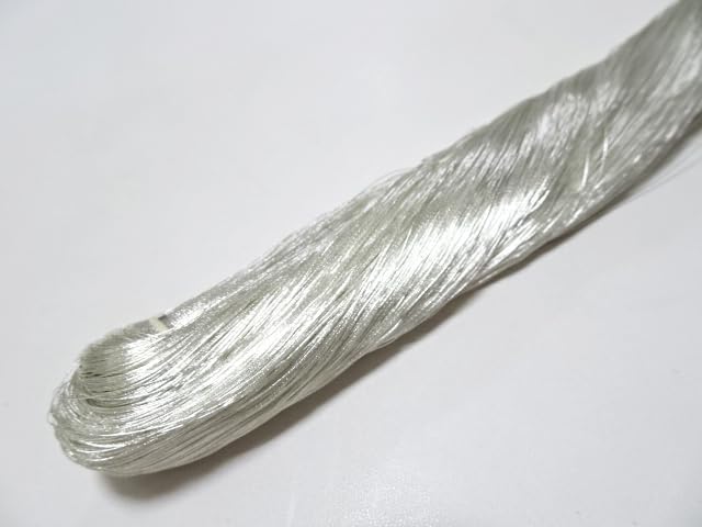 Japanese vintage Superb Real Silver leaf thread SN2.5 embroidery 1093yard Thickness 0.25mm