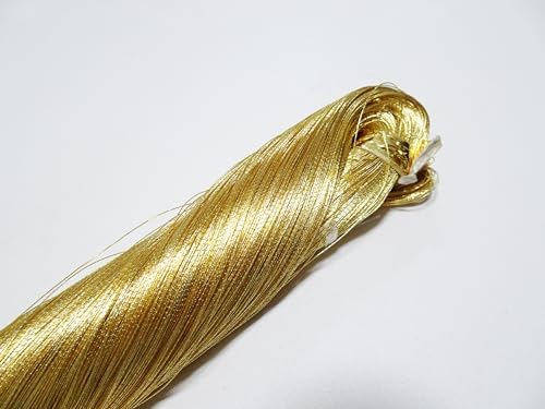 Japanese Vintage Superb Gold Leaf Thread 313 Embroidery 1000M