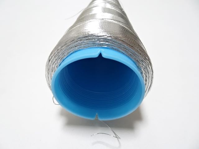 Japanese vintage Superb real Silver leaf thread S5 embroidery 1093yard Thickness 0.40mm
