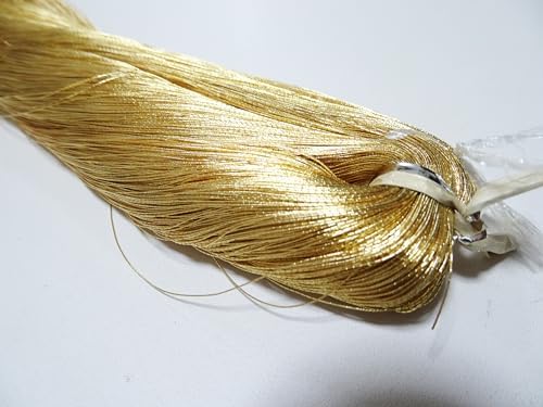 Japanese vintage Superb Gold leaf thread 317 embroidery 1093yard Thickness 0.30mm