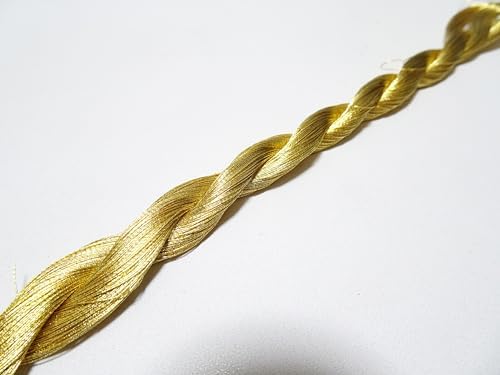 Special Price! Japanese Vintage Rare Superb 24K Gold Leaf Thread 100M Embroidery 2 0.24mm