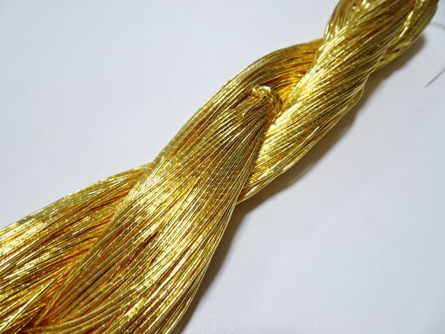 Japanese Vintage Gold Leaf Thread kinkoma Embroidery 16 100M 0.90mm