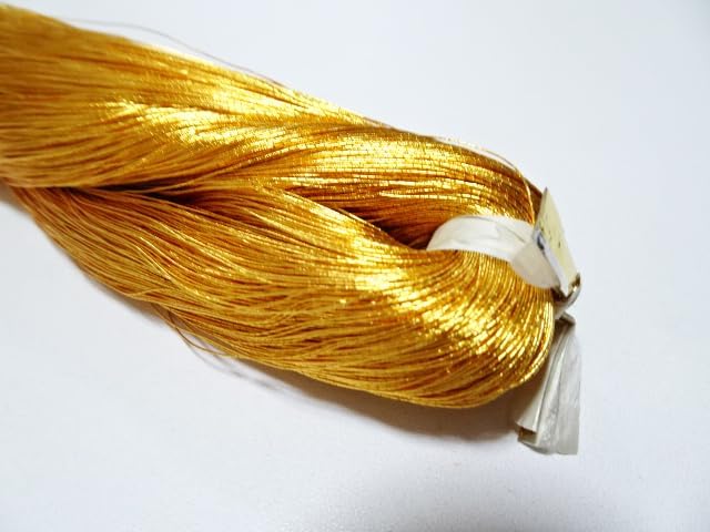 Japanese vintage Superb Gold leaf thread 325 embroidery 1093yard Thickness 0.30mm