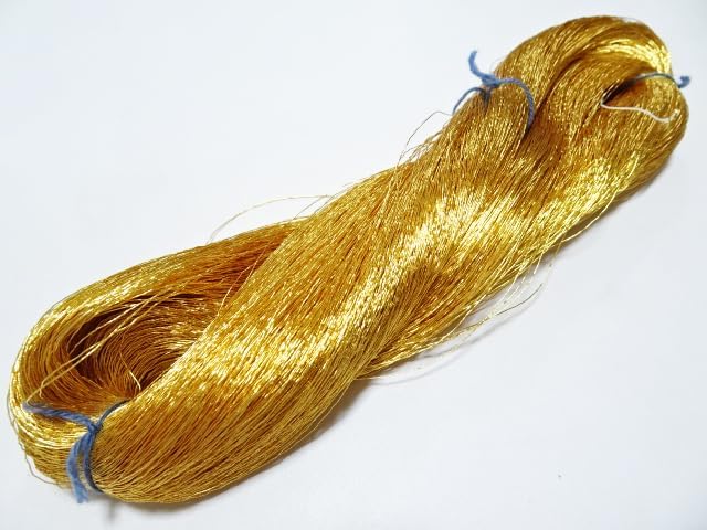 Japanese vintage Superb Gold leaf thread 411 embroidery 1093yard Thickness 0.35mm
