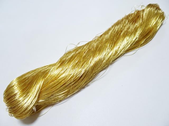 Japanese vintage Superb Gold leaf thread 48 embroidery 1093yard Thickness 0.35mm