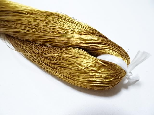 Japanese vintage Superb Gold leaf thread 3103 embroidery 1093yard Thickness 0.30mm
