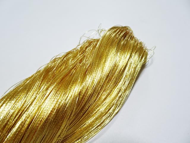 Japanese vintage Superb Gold leaf thread 48 embroidery 1093yard Thickness 0.35mm