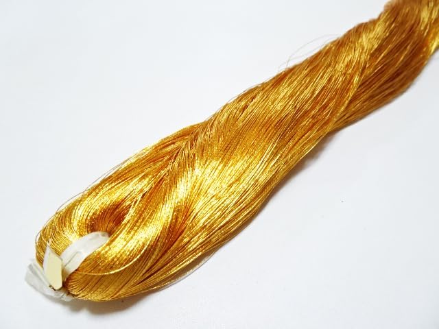 Japanese vintage Superb Gold leaf thread 325 embroidery 1093yard Thickness 0.30mm