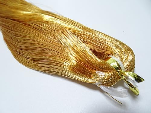 Japanese vintage Superb Gold leaf thread 320 embroidery 1093yard Thickness 0.30mm