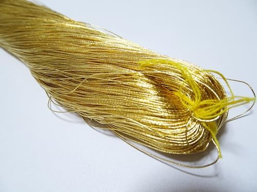 Special Price! Japanese Vintage Rare Superb 24K Gold Leaf Thread 500M Embroidery 5 0.40mm
