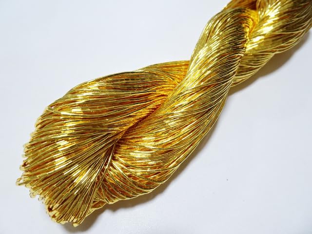 Japanese Vintage Gold Leaf Thread kinkoma Embroidery 18 100M 1.1mm