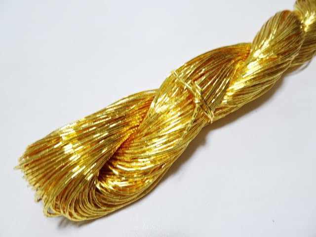 Japanese Vintage Gold Leaf Thread kinkoma Embroidery 14 100M 0.85mm