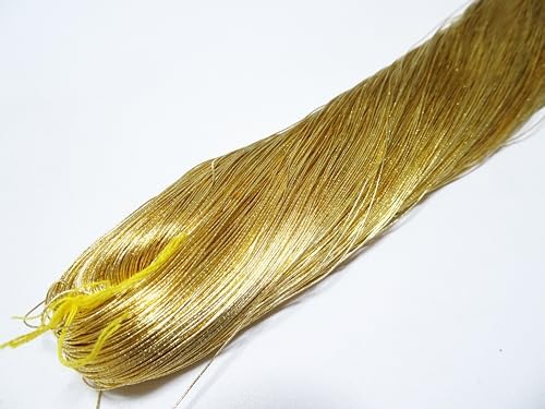 Special Price! Japanese Vintage Rare Superb 24K Gold Leaf Thread 500M Embroidery 5 0.40mm