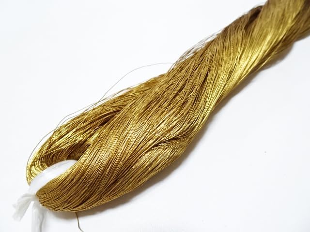 Japanese vintage Superb Gold leaf thread 3103 embroidery 1093yard Thickness 0.30mm