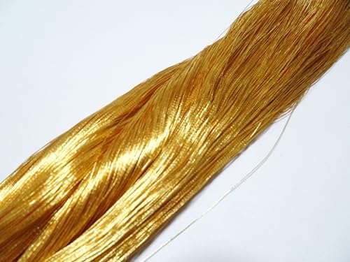 Japanese vintage Superb Gold leaf thread 320 embroidery 1093yard Thickness 0.30mm