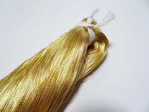 Japanese Vintage Superb Gold Leaf Thread 423 Embroidery 1000M