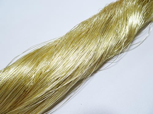 Super Special price!! Vintage Superb Japanese Gold Leaf Thread 402 Embroidery 1000M