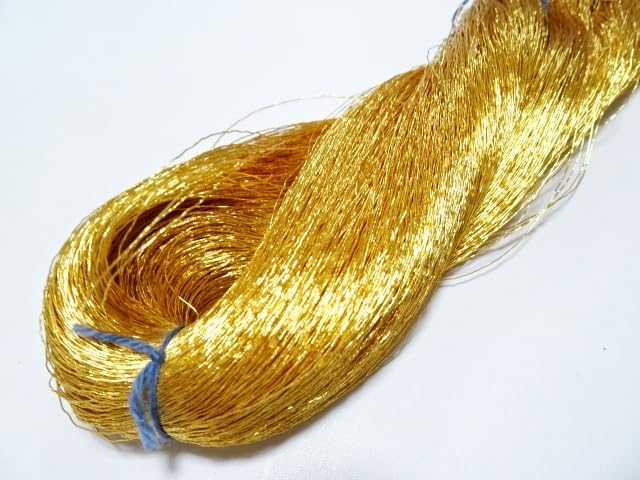Japanese vintage Superb Gold leaf thread 411 embroidery 1093yard Thickness 0.35mm