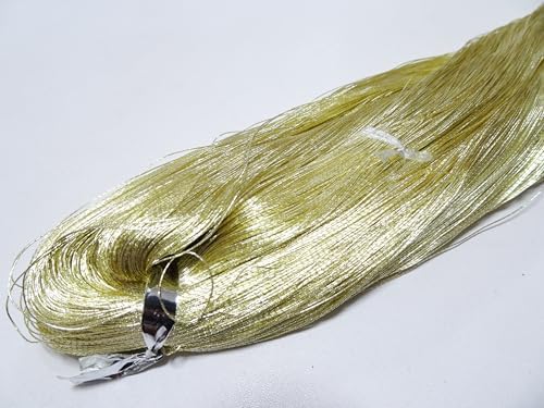 Japanese Vintage Superb Japanese Gold Leaf Thread 42 Embroidery  0.35mm 1000M