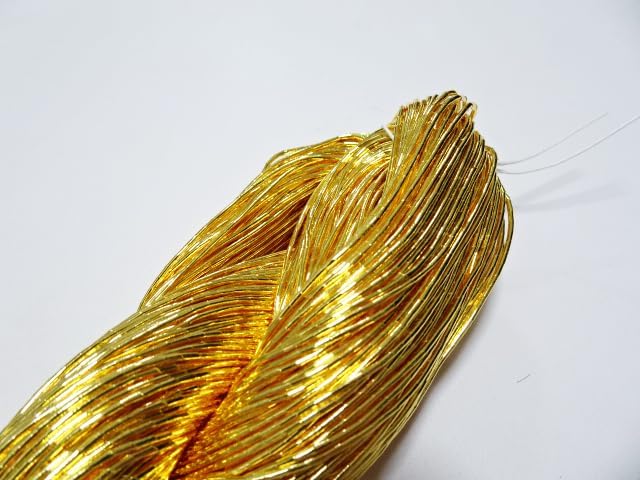 Japanese Vintage Gold Leaf Thread kinkoma Embroidery 18 100M 1.1mm