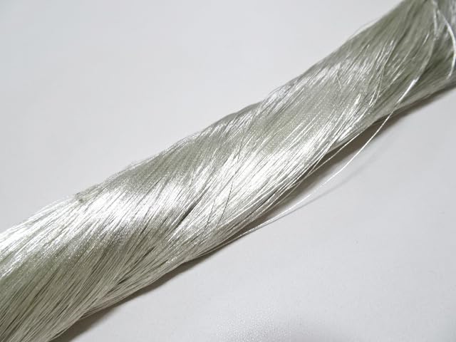 Japanese vintage Superb Real Silver leaf thread SN2.5 embroidery 1093yard Thickness 0.25mm