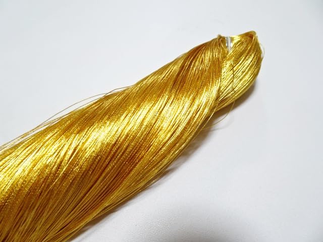 Japanese Vintage Superb Gold Leaf Thread 2.527 Embroidery 1000M  0.25mm