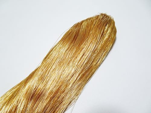 Japanese vintage Superb Gold leaf thread 320 embroidery 1093yard Thickness 0.30mm