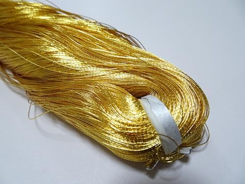Japanese Vintage Superb Gold Leaf Thread 46 Embroidery 1000M