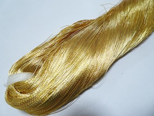 Japanese Vintage Superb Gold Leaf Thread 423 Embroidery 1000M