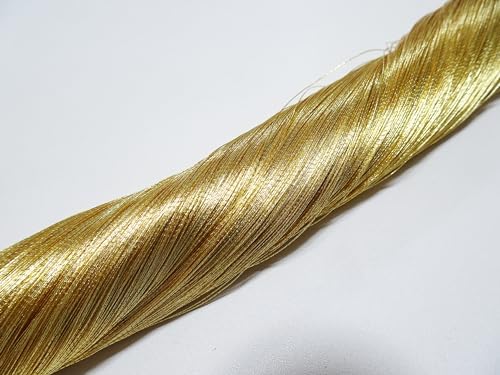 Japanese Vintage Superb Gold Leaf Thread 313 Embroidery 1000M