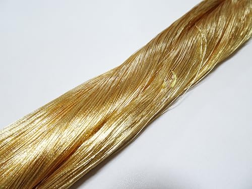 Japanese vintage Superb Gold leaf thread 317 embroidery 1093yard Thickness 0.30mm