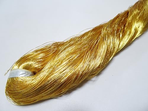 Japanese Vintage Superb Gold Leaf Thread 46 Embroidery 1000M