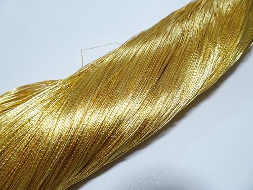 Japanese Vintage Superb Gold Leaf Thread 423 Embroidery 1000M
