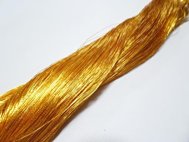 Japanese vintage Superb Gold leaf thread 325 embroidery 1093yard Thickness 0.30mm