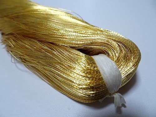 Japanese Vintage Superb Gold Leaf Thread 423 Embroidery 1000M