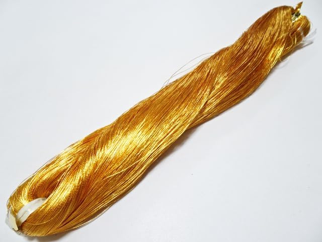 Japanese vintage Superb Gold leaf thread 325 embroidery 1093yard Thickness 0.30mm