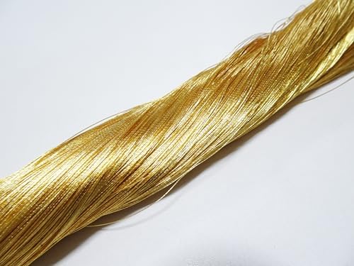 Japanese Vintage Superb Gold Leaf Thread 312 Embroidery 1000M