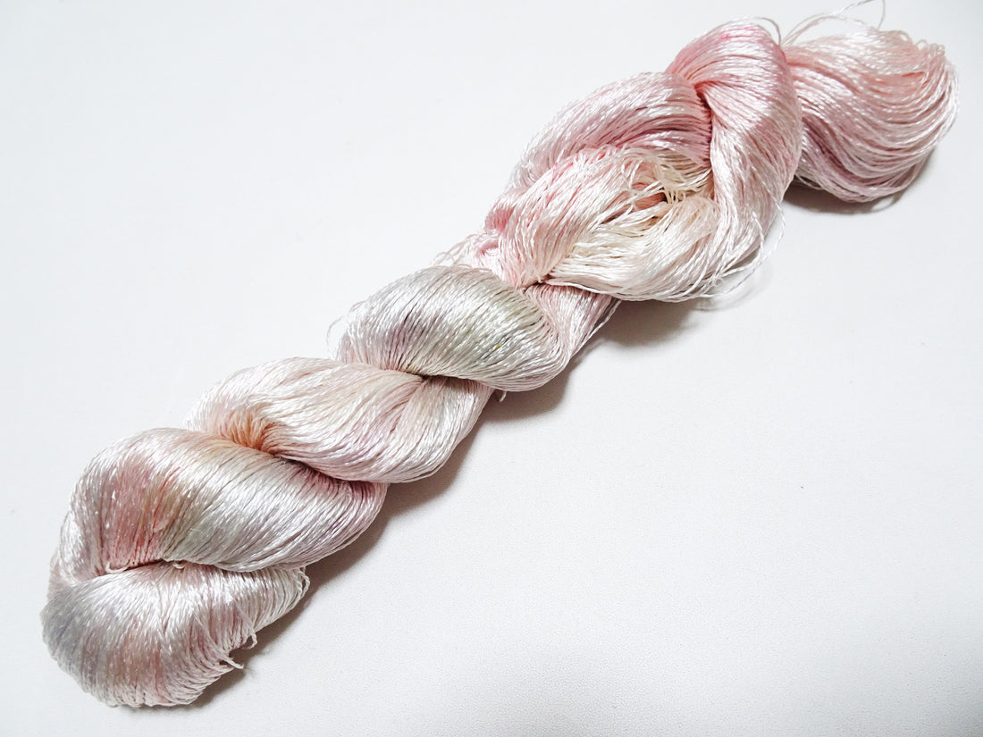 Japanese Tanaka Gen Silk – One-of-a-Kind Hand-Dyed Artistic Silk Thread, Rare Japanese Artisan Yarn, Limited Stock 16458