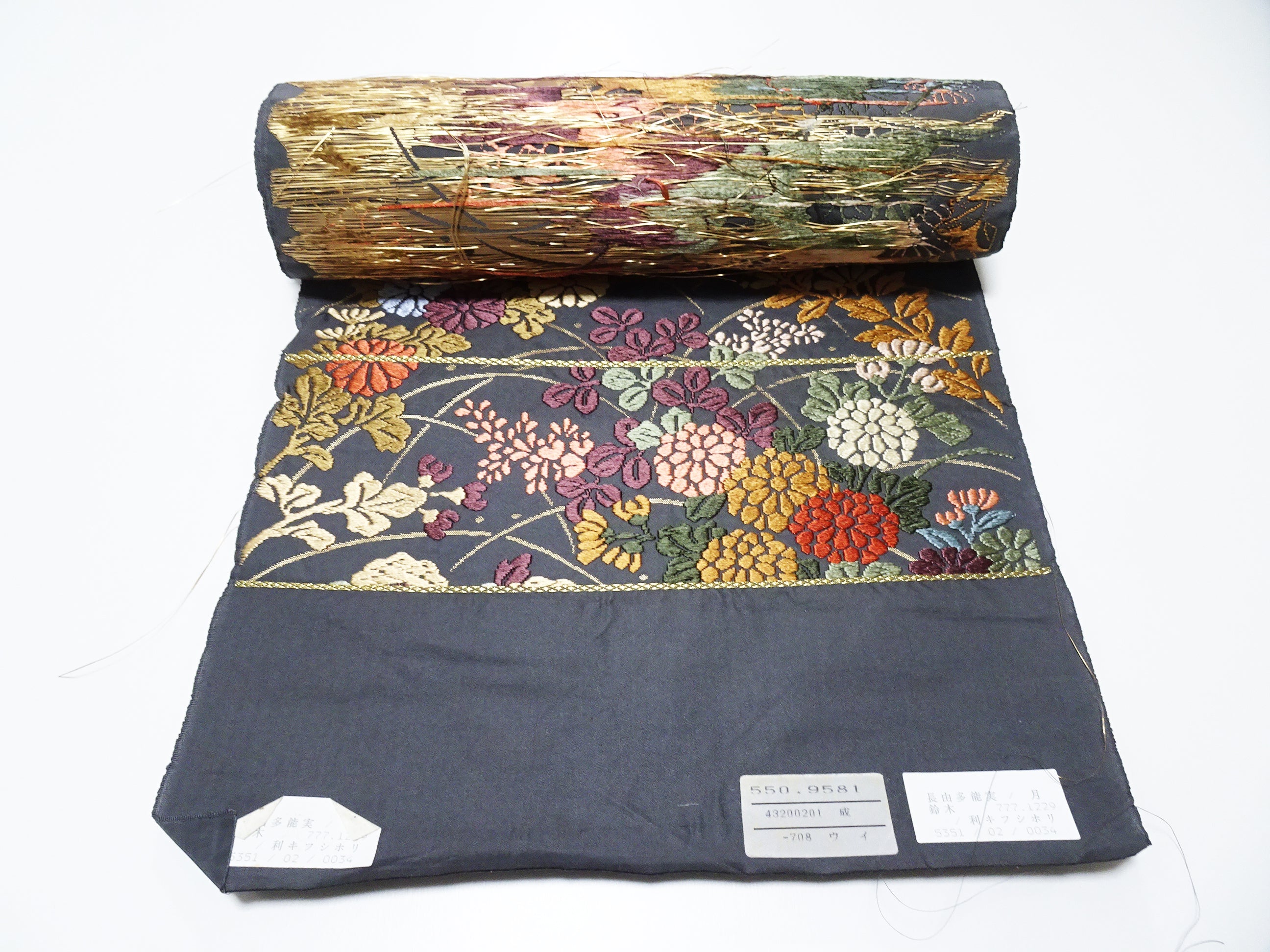 Japanese High Class Silk Bolts KaraOri Gorgeous Pattern 11761