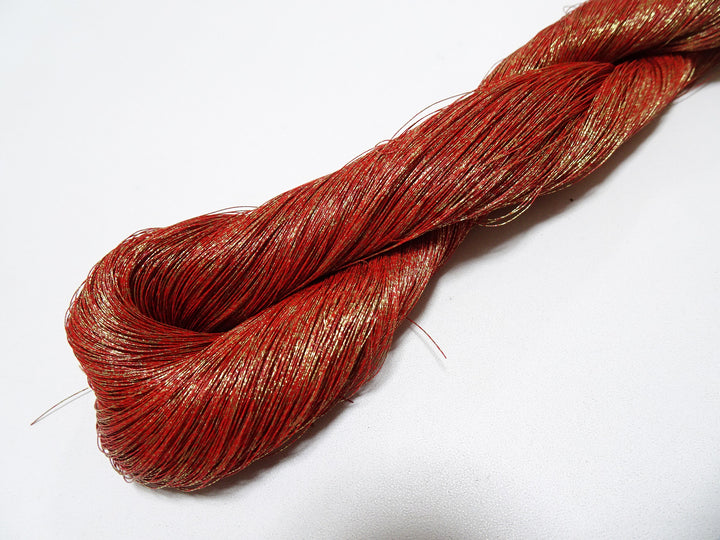 Special price! Japanese Vintage Super Rare Urushi (japanese lacquer) Kinsunago thread Over 1,500M  0.16mm  12588