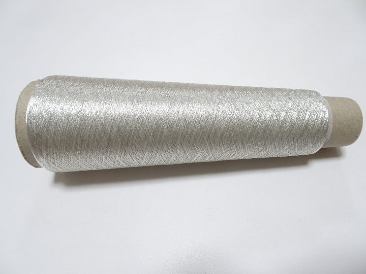 Japanese vintage Superb real silver leaf thread SN1 embroidery 1000M  0.16mm